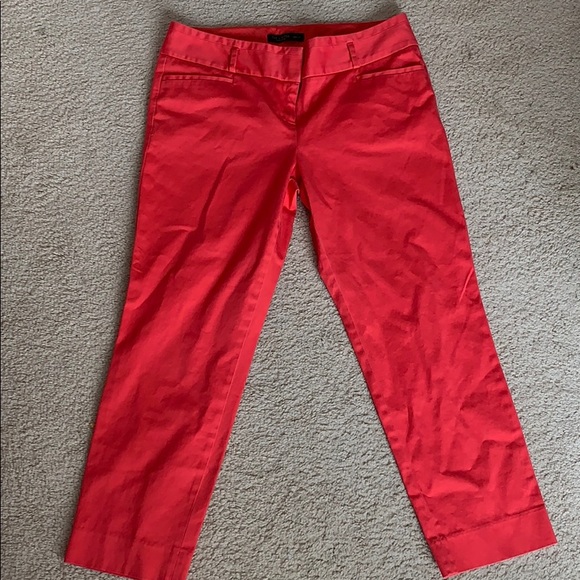 The Limited Pants - Coral capris The Limited Drew fit
